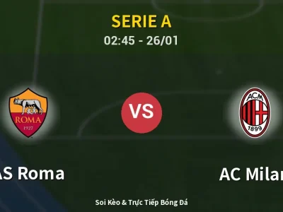 Kết Quả: AS Roma 1-1 AC Milan – Highlight & Bàn Thắng | Serie A