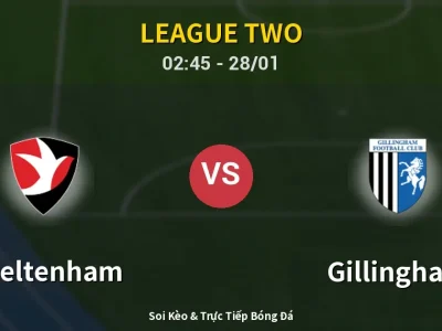 Soi Kèo Cheltenham vs Gillingham – 02:45 28/01 | Nhận Định, Dự Đoán Tỷ Số