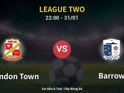 Soi Kèo Swindon Town vs Barrow – 22:00 31/01 | Nhận Định, Dự Đoán Tỷ Số
