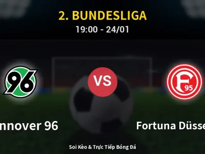 🔴 Trực Tiếp: Hannover 96 0-0 Fortuna Düsseldorf – Link Xem 2. Bundesliga (Full HD)