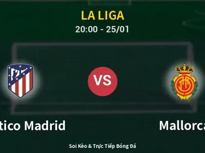 🔴 Trực Tiếp: Atletico Madrid 3-0 Mallorca – Link Xem La Liga (Full HD)