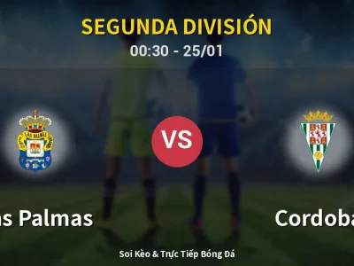 Kết Quả: Las Palmas 1-2 Cordoba – Highlight & Bàn Thắng | Segunda División