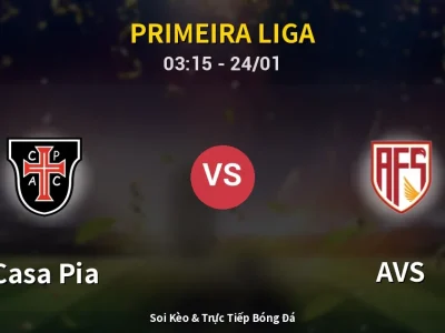 Kết Quả: Casa Pia 3-3 AVS – Highlight & Bàn Thắng | Primeira Liga