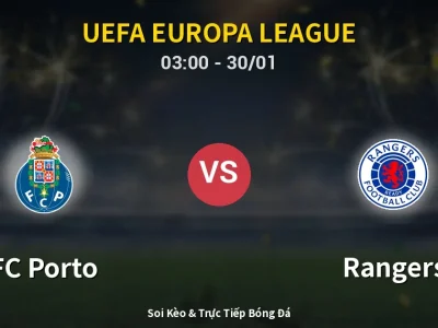 Kết Quả: FC Porto 3-1 Rangers – Highlight & Bàn Thắng | UEFA Europa League