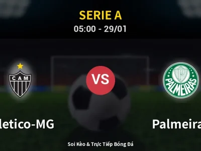 Kết Quả: Atletico-MG 2-2 Palmeiras – Highlight & Bàn Thắng | Serie A