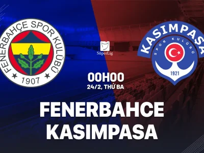 Fenerbahce vs Kasimpasa: Cơ hội vàng để Fener rút ngắn khoảng cách với Galatasaray?