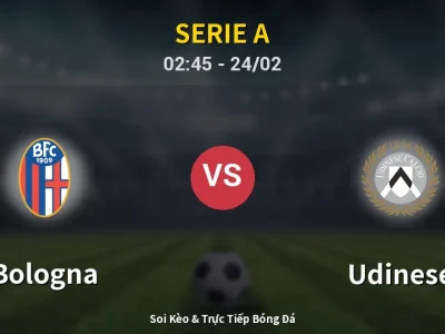 Kết Quả: Bologna 1-0 Udinese – Highlight & Bàn Thắng | Serie A