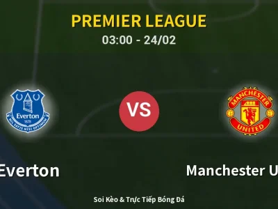 Kết Quả: Everton 0-1 Manchester United – Highlight & Bàn Thắng | Premier League