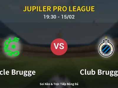 Kết Quả: Cercle Brugge 1-2 Club Brugge KV – Highlight & Bàn Thắng | Jupiler Pro League