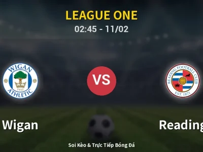 Kết Quả: Wigan 1-2 Reading – Highlight & Bàn Thắng | League One
