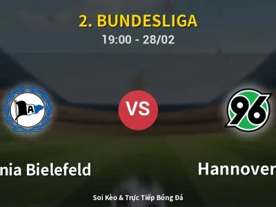 Soi Kèo Arminia Bielefeld vs Hannover 96 – 19:00 28/02 | Nhận Định, Dự Đoán Tỷ Số