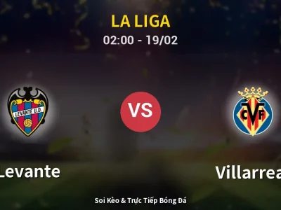 Kết Quả: Levante 0-1 Villarreal – Highlight & Bàn Thắng | La Liga