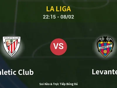 Soi Kèo Athletic Club vs Levante – 22:15 08/02 | Nhận Định, Dự Đoán Tỷ Số