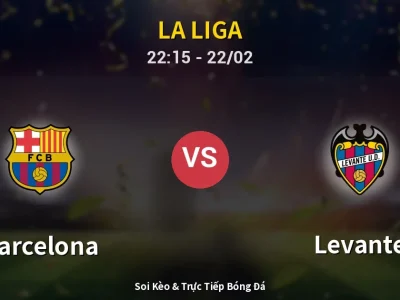 Soi Kèo Barcelona vs Levante – 22:15 22/02 | Nhận Định, Dự Đoán Tỷ Số