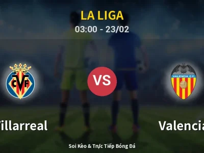 Kết Quả: Villarreal 2-1 Valencia – Highlight & Bàn Thắng | La Liga