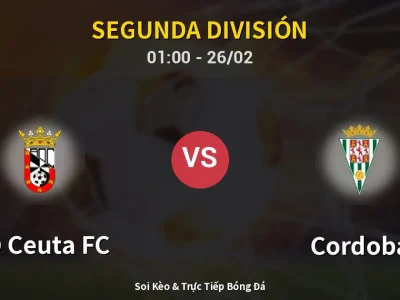 Kết Quả: AD Ceuta FC 3-2 Cordoba – Highlight & Bàn Thắng | Segunda División