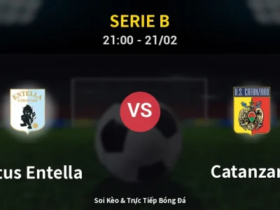 🔴 Trực Tiếp: Virtus Entella 0-1 Catanzaro – Link Xem Serie B (Full HD)