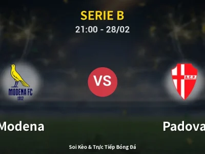 Soi Kèo Modena vs Padova – 21:00 28/02 | Nhận Định, Dự Đoán Tỷ Số