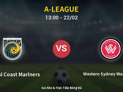 Kết Quả: Central Coast Mariners 3-2 Western Sydney Wanderers – Highlight & Bàn Thắng | A-League
