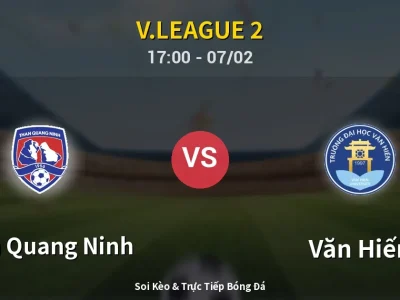 Kết Quả: Than Quang Ninh 1-1 Văn Hiến – Highlight & Bàn Thắng | V.League 2