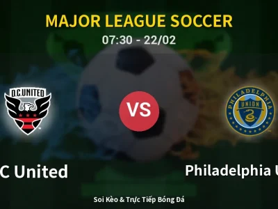 Kết Quả: DC United 1-0 Philadelphia Union – Highlight & Bàn Thắng | Major League Soccer