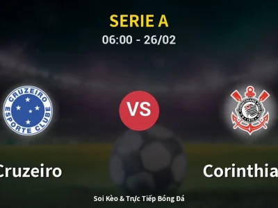 Kết Quả: Cruzeiro 1-1 Corinthians – Highlight & Bàn Thắng | Serie A