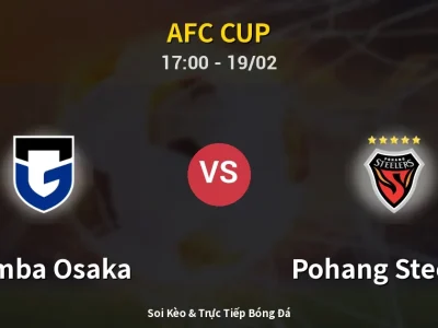 Kết Quả: Gamba Osaka 2-1 Pohang Steelers – Highlight & Bàn Thắng | AFC Cup