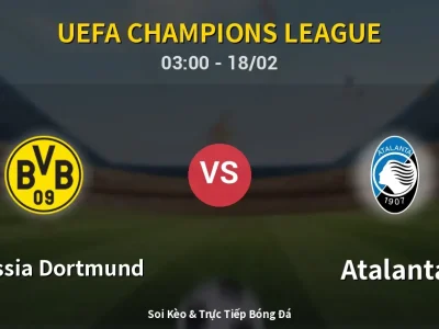 Kết Quả: Borussia Dortmund 2-0 Atalanta – Highlight & Bàn Thắng | UEFA Champions League