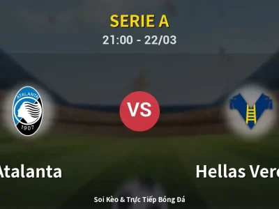 🔴 Trực Tiếp: Atalanta 0-0 Hellas Verona – Link Xem Serie A (Full HD)