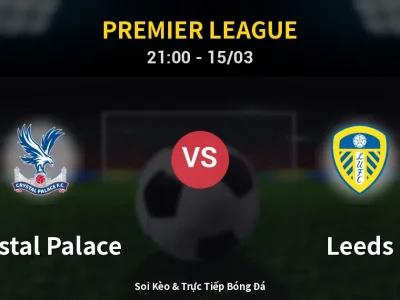 Soi Kèo Crystal Palace vs Leeds – 21:00 15/03 | Nhận Định, Dự Đoán Tỷ Số