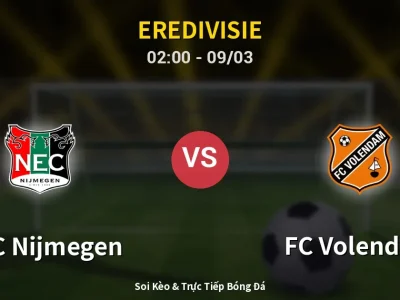 Kết Quả: NEC Nijmegen 3-0 FC Volendam – Highlight & Bàn Thắng | Eredivisie