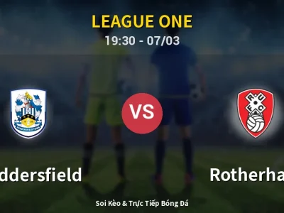 Kết Quả: Huddersfield 1-0 Rotherham – Highlight & Bàn Thắng | League One
