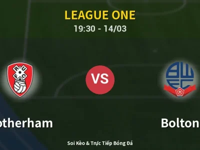 Kết Quả: Rotherham 2-2 Bolton – Highlight & Bàn Thắng | League One
