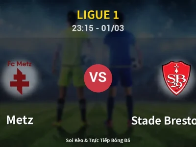 Soi Kèo Metz vs Stade Brestois 29 – 23:15 01/03 | Nhận Định, Dự Đoán Tỷ Số