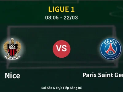 Kết Quả: Nice 0-4 Paris Saint Germain – Highlight & Bàn Thắng | Ligue 1