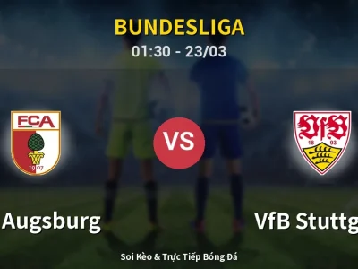 Kết Quả: FC Augsburg 2-5 VfB Stuttgart – Highlight & Bàn Thắng | Bundesliga