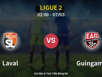 Kết Quả: Laval 2-2 Guingamp – Highlight & Bàn Thắng | Ligue 2