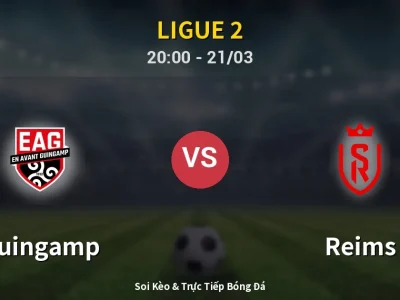🔴 Trực Tiếp: Guingamp 0-1 Reims – Link Xem Ligue 2 (Full HD)