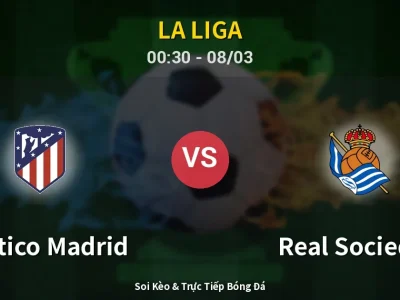 Kết Quả: Atletico Madrid 3-2 Real Sociedad – Highlight & Bàn Thắng | La Liga