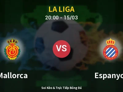 Soi Kèo Mallorca vs Espanyol – 20:00 15/03 | Nhận Định, Dự Đoán Tỷ Số