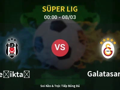 Kết Quả: Beşiktaş 0-1 Galatasaray – Highlight & Bàn Thắng | Süper Lig
