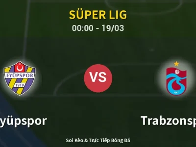 Kết Quả: Eyüpspor 0-1 Trabzonspor – Highlight & Bàn Thắng | Süper Lig