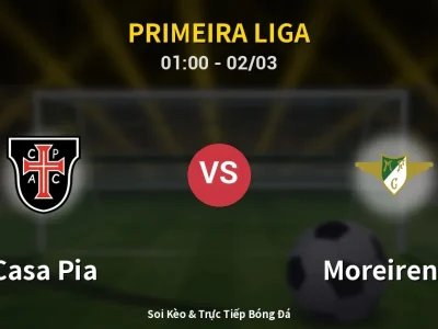 Kết Quả: Casa Pia 1-1 Moreirense – Highlight & Bàn Thắng | Primeira Liga