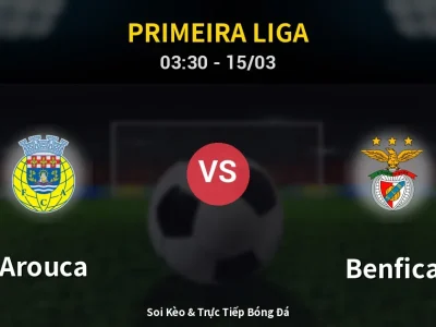 Kết Quả: Arouca 1-2 Benfica – Highlight & Bàn Thắng | Primeira Liga
