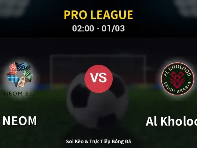 Kết Quả: NEOM 1-2 Al Kholood – Highlight & Bàn Thắng | Pro League