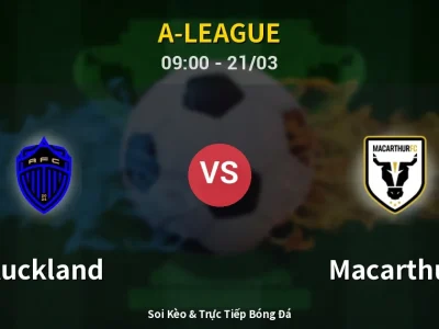 Kết Quả: Auckland 1-2 Macarthur – Highlight & Bàn Thắng | A-League