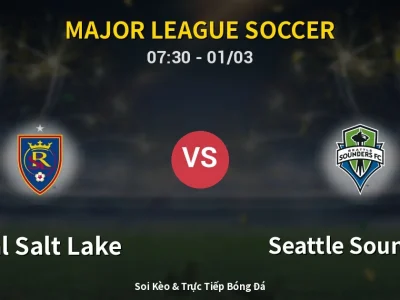 Kết Quả: Real Salt Lake 2-1 Seattle Sounders – Highlight & Bàn Thắng | Major League Soccer