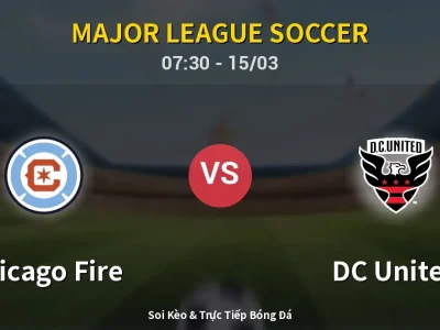 Kết Quả: Chicago Fire 1-2 DC United – Highlight & Bàn Thắng | Major League Soccer