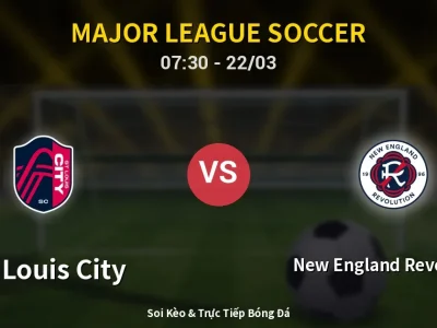🔴 Trực Tiếp: St. Louis City 2-1 New England Revolution – Link Xem Major League Soccer (Full HD)