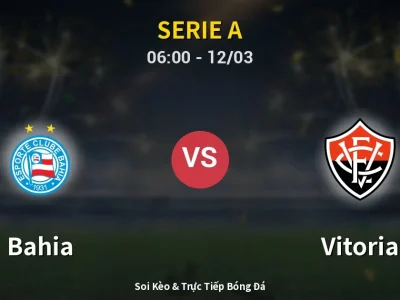Kết Quả: Bahia 1-1 Vitoria – Highlight & Bàn Thắng | Serie A